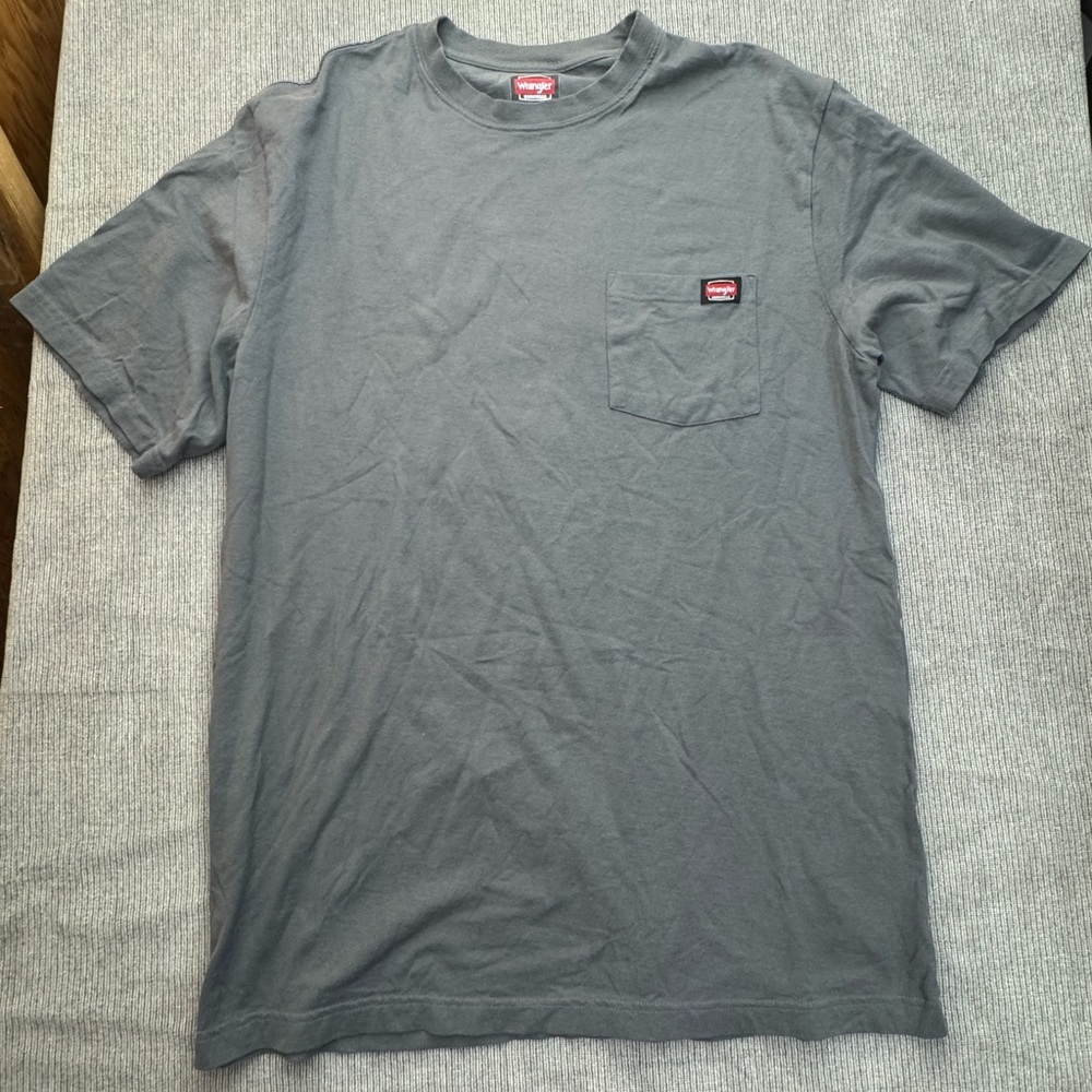 Wrangler Steel Gray Short Sleeve Tee